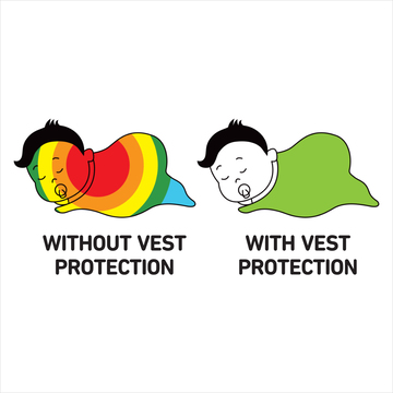 전자파 차단 VEST 담요(Baby 담요,무릎담요)